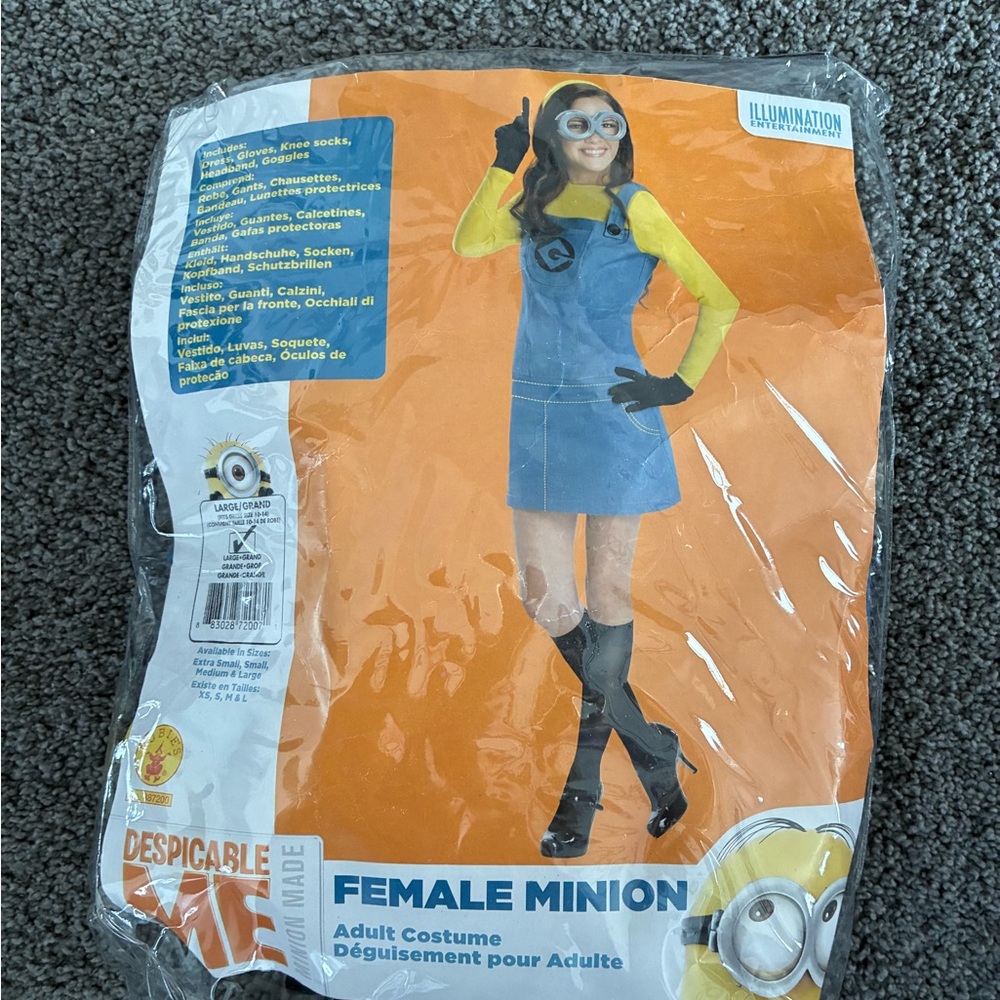 Despicable Me Female Minion Costume